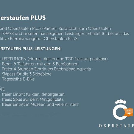 Fewo "Bergstift" Oberstaufen/Hoefen Luaran gambar